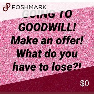 I’ve dropped prices 80%, need space in closet.